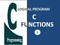 C Programming tutorial-Functions in C C Functions in Hindi