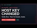 ssh known - hosts Host Keys and That Warning Explained