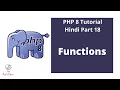 PHP 8 Tutorial Hindi Part 18 Functions The Test Coder