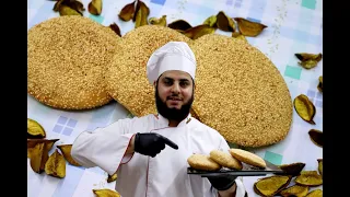 كعكة الكنافة الطرابلسية بطريقة سهله مع سر نجاحها 