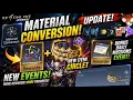 NEW Material Conversion Circlet New Events Rewards UPDATE RF Online Next