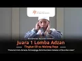 Download Lagu Adzan Merdu, Inilah Juara 1 Lomba Adzan Tingkat SD se Malang Raya