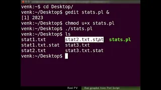 Run gnuplot from Perl script-English