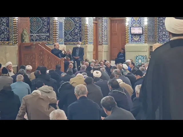 ⁣الأجواء بعد صلاة الفجر في العتبة الحسينية المقدسة