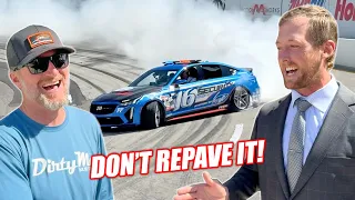 Dale Earnhardt Jr. Visits The Freedom Factory (Underdressed)