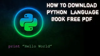 How to download python for beginners book pdf free 100 working alternative present