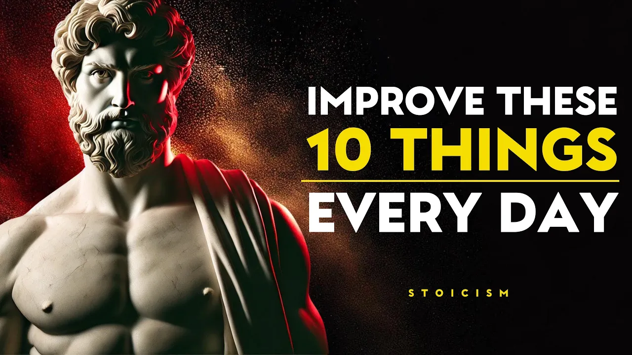 Outline Video 10 Habits You MUST Work on EVERY DAY | Stoic philosophy