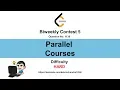 1136 Parallel Courses Biweekly Contest 5