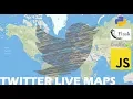 Twitter Visualization - Display Tweets on a Map in real time