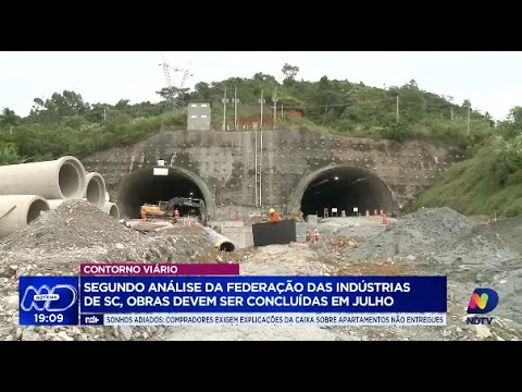 Fiesc: Contorno Viário previsto para ser liberado em julho deste ano