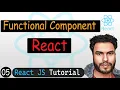 Functional Component in React React JS Tutorial