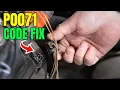 Check OBD Engine Error Code P0071