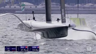 37th America’s Cup Louis Vuitton Cup Day 6. ETNZ, American Magic, INEOS, French, AC V Classics more