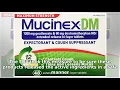 Mucinex DM Dextromethorphan Guaifenesin - Side Effects Dosage Interactions