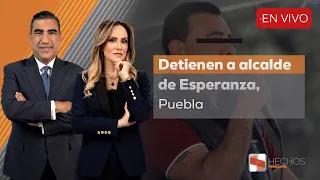 Hechos Meridiano | Detienen a José Isaac "N", alcalde en Puebla, por vínculos criminales  (07/09/26)