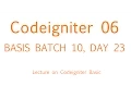 Codeigniter Bangla tutorial Part 06