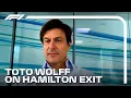 Toto Wolff On Lewis Hamilton s Mercedes Exit