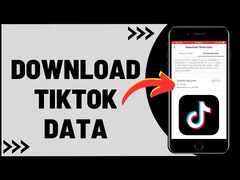 Download MP3 How To Download Your TikTok Data (2024)