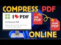 How to Reduce File Size of PDF Compress PDF Online FREE