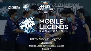 Download Intro Evos Juara MPL S7 Terbaru | Intro Mobile Legend MP3