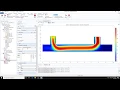 Intro to COMSOL Simple 2D Fluid Flow in pipe solve using Parametric Sweep function
