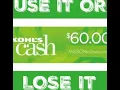 Kohl s Rewards Use them or lose them