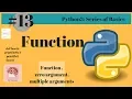 Introduction of Function Create Shopping list Python3 Series of Basics 13