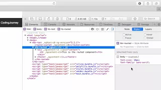 Styling Routed Angular Components with HostBinding