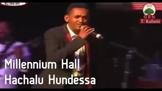 Millennium Hall Benefit Concert Hachalu Hundessa 