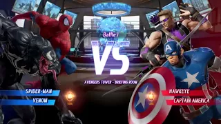 marvel vs capcom infinite spider man venom gameplay in arcade mode