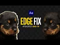 After Effects Tutorial Quick Tip Edge Fix
