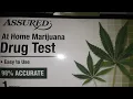 ASSURED AT HOME MARIJAUANA DRUG TEST RESULTS IN 5 MINUTES