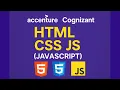 - HTML CSS JS Java Script