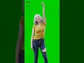Mentahan green screen cewek cantik joget