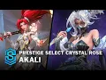 Prestige Select Crystal Rose Akali Wild Rift Skin Spotlight