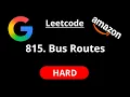 Bus Routes - Leetcode 815