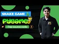 Code a Snake Game with Python and Pygame - Tutorial free source code python for beginners