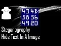 Steganography Hide Text In A Image