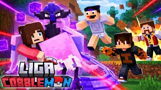 MEUS AMIGOS TENTARAM ROUBAR MEU LENDÁRIO?  LIGA COBBLEMON #4
