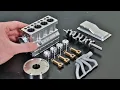 Download Lagu This Tiny Engine Growls like a Beast (assembly \u0026 test run)