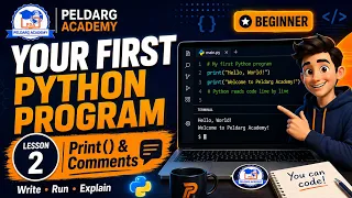 Python for Beginners Lesson 2 How Python Reads Code Comments Formatting