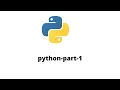 Python part-1 print function