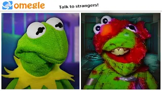 Kermit The Frog Meets Nightmare Kermit on Omegle