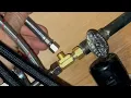 installing waterline refrigerator ICEMAKER using kitchen sink water source