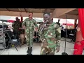 GHANA NAVY BAND on yellow sisi