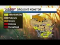 Kevin Corriveau 8 p m Thursday - Looking at the latest drought monitor for southern Wisconsin