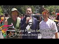 Todd interviews Co-Stars Zane Phillips Nick Adams of Fire Island at the 2022 NYC Pride Parade