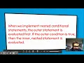 CodeAcademy 6 5 Nested if statements