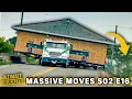 House Movers Inches Away from Tipping Over The Bridge Massive Moves S2 E16 Full Episode