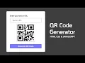 How To Make QR Code Generator Website Using HTML CSS JavaScript